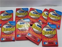 1988 Donruss Baseball Unopened Packs (9)