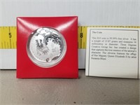 2012 Canada Silver 10$ Dragon