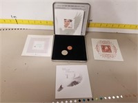 Canada Coin And Stamp Set 1999-2000