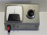 Vintage GE DC Miliamperes Test Box Tester