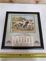 Shur-Gain Feed Service Framed Calendar