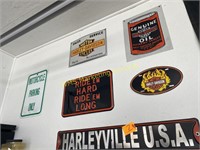 7 Metal Signs