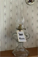 Vintage Oil Lamp, 18"h