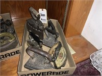 Vintage Hot Point Electric Iron, 5 Sad Irons