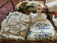 Assorted Tablecloths (2 Boxes)