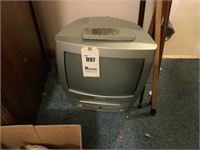 Magnavox TV with VHS Player, Remote Control