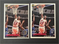 1995 UD Choice Michael Jordan Cards w/Players Club