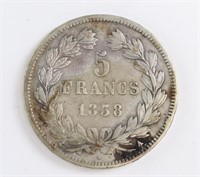 France 5 Francs Louis Philipe I 1838