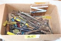 Wrenches, Screwdrivers, misc Tools