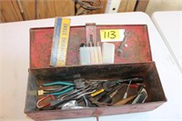 Toolbox with Misc Tools