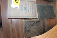Vintage books, C&W ledger