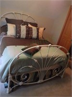Gently Used Queen Size Bed/Boxspring/Frame