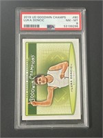 2019 UD Goodwin Champions Luka Doncic PSA 8 RC