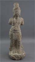 Chinese Stone Carved Buddha Figure