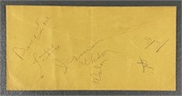 Jackson 5 Autographed Envelope