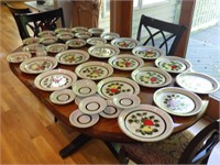 Vintage 1970s Stoneware - Dinner Plates, Bowls
