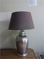 Beautiful 3' Metallic Table Lamp - Modern!