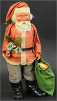 WOODCUTTER SANTA CANDY CONTAINER