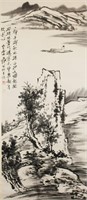 Zhang Daqian Chinese Ink on Scroll