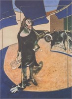 British Lithograph 77/100 Signed Francis Bacon