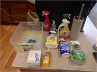 Bathroom and Cleaning Products Lot