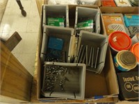 assorted screws and bolts