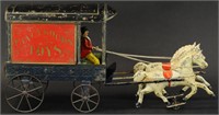 FEORGE BROWN FANCY GOODS TOY WAGON