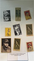 Lot of 9 Babe Ruth Baseball Cards.