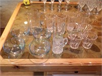 Lovely Lot of Assorted Glass and Barware