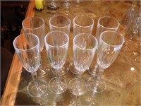 Set of 8 Marquis by Waterford Champagne Flutes
