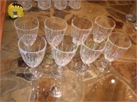 Set of 8 Marquis by Waterford Crystal Goblets