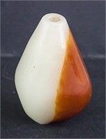 Chinese Two-Color Jade Snuff Bottle