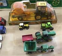Assorted Toy Tractors