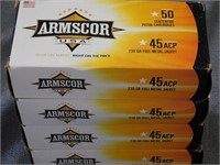 997- 200 Rds 45 ACP 230 Gr Armscore