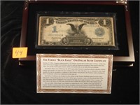 1861  Black Eagle One-Dollar Silver Cert.