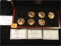 Mars Perseverance Proof 24K G plated Coin Set