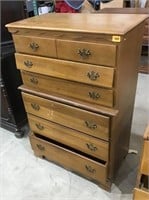 Maple 6 Drawer Dresser