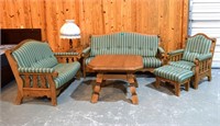 7 pc Country Living Room Set