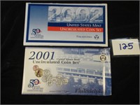 2000 50 State Qtrs.,2001 Unc. P mint