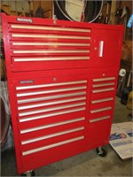 232-RED KENNEDY TOOL CHEST-LIKE NEW