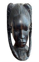 African Carved Bust