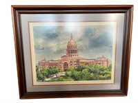 Signed and Numbered Donald J Mitchell Watercolor