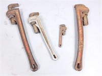 Pipe Wrenches-See Description