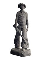 Michael Garman Bronzetone Sculpture