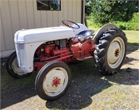 Ford 8N Tractor and implements (Outside)
