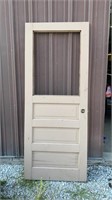 >vintage wooden Door Missing Glass 32x79