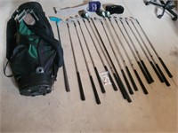 Golf Clubs + Carry Bag