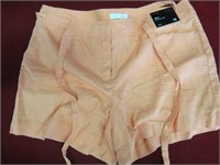 New York and Co. Linen Shorts Size 12 NWT