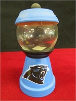 Carolina Panther Candy Jar w/ Lid- Chip in Lid