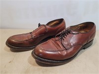 Mens Brown Leather Dress Shoes Size 7